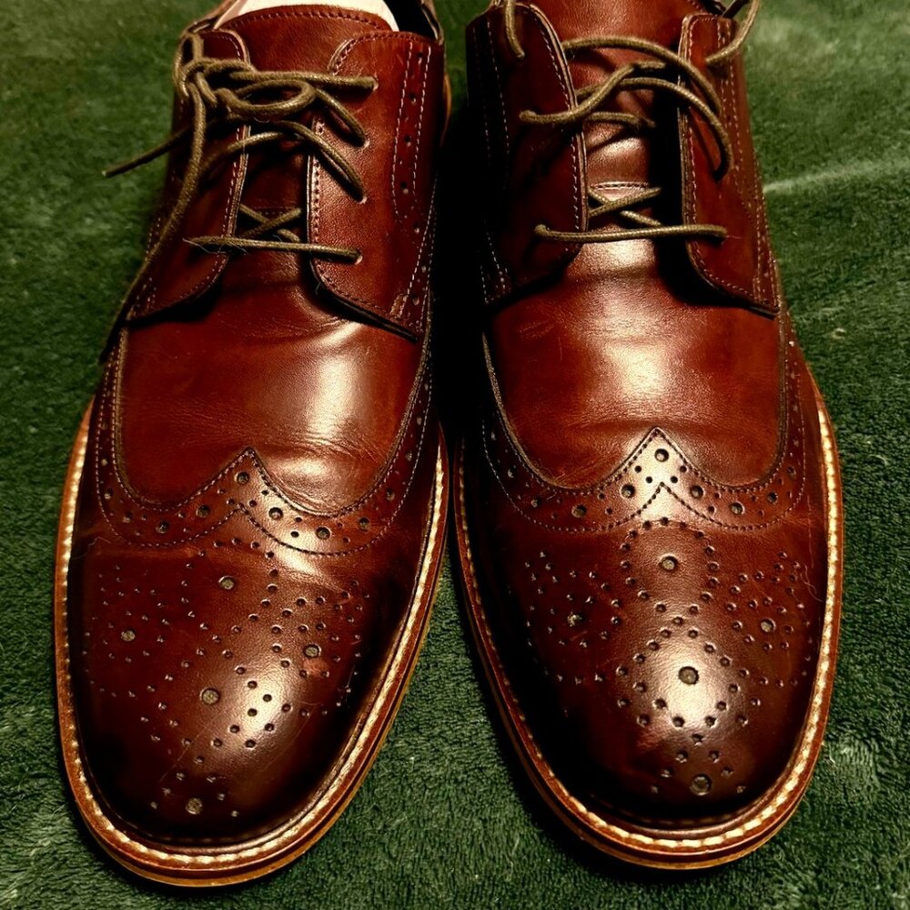 Joseph Abboud Dress Shoes Burgundy size 13